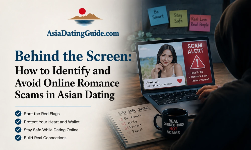 Behind the Screen: How to Identify and Avoid Online Romance Scams in Asian Dating